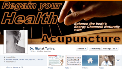 Dr. Nighat Tahira Consultants Acupuncturist Website Thumbnail