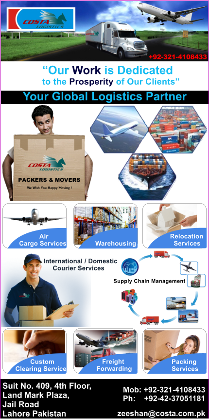 Costa Logistics Cargo Services